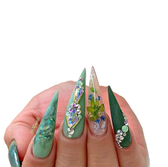 Nail Glitter Transparent PNG Image