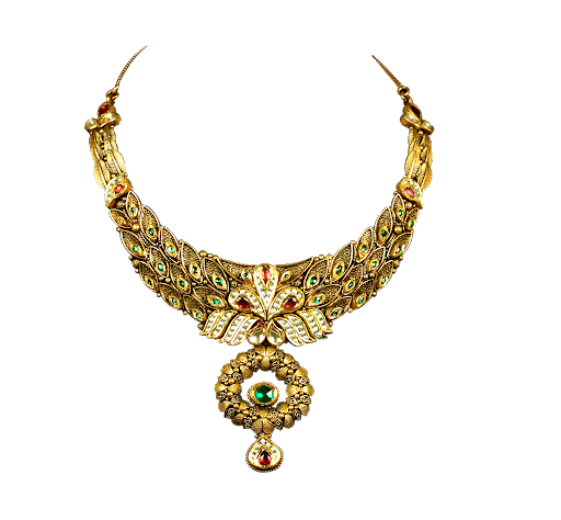 Antique Necklace Jewellery File Transparent PNG Image