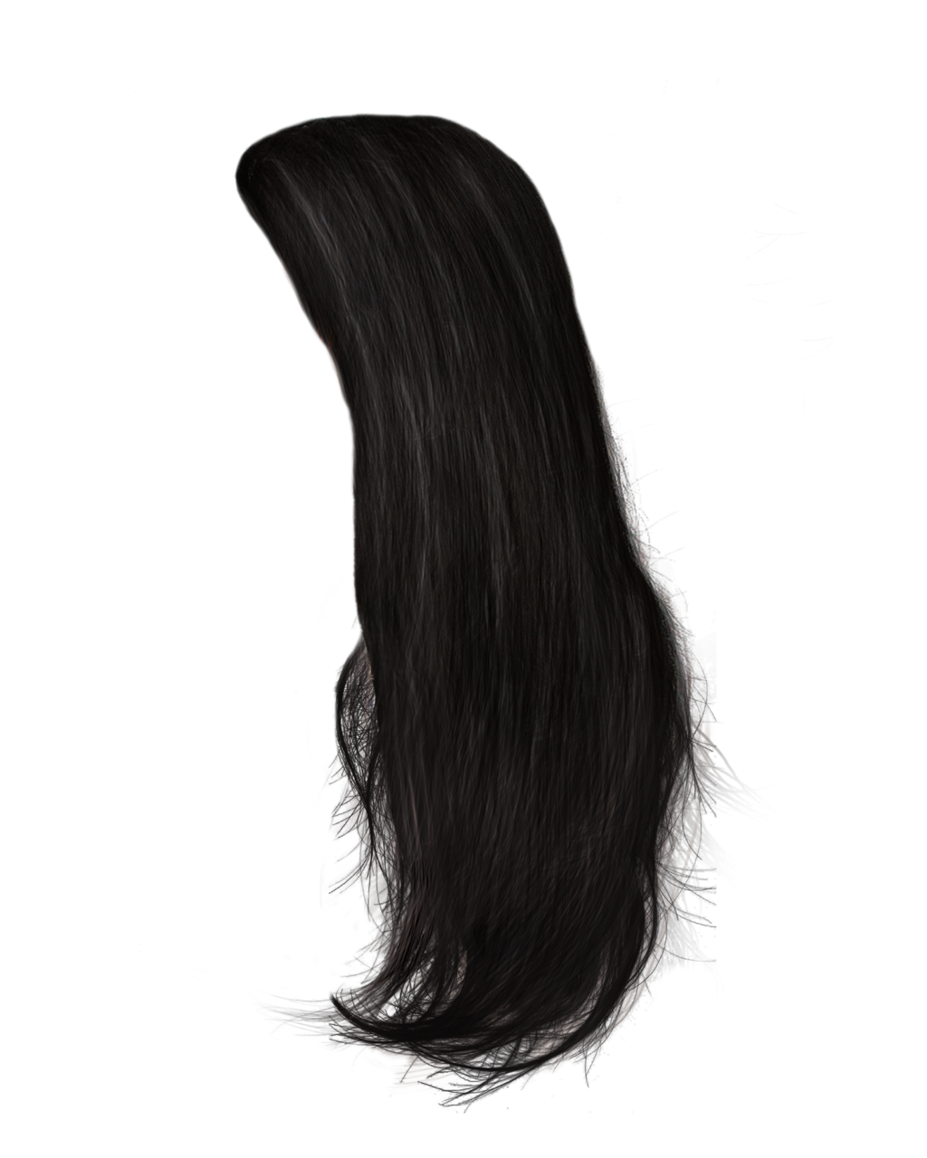 Hair Girl Extension Transparent PNG Image