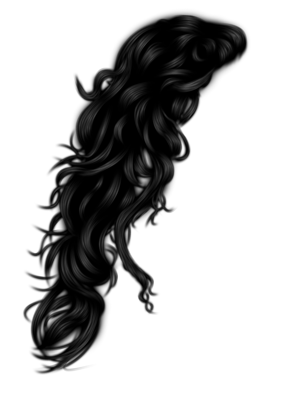 Hair Girl Transparent PNG Image