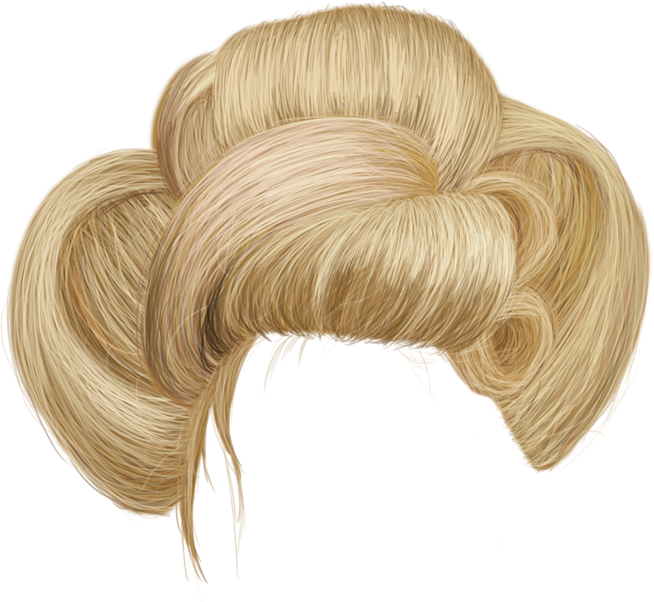 Girl Hairstyle Extension File Transparent PNG Image