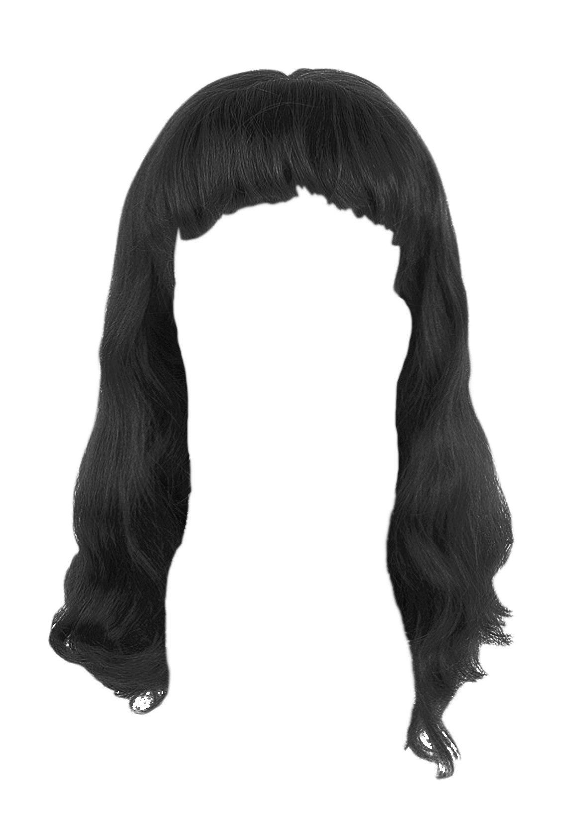 Girl Hairstyle Extension Transparent PNG Image