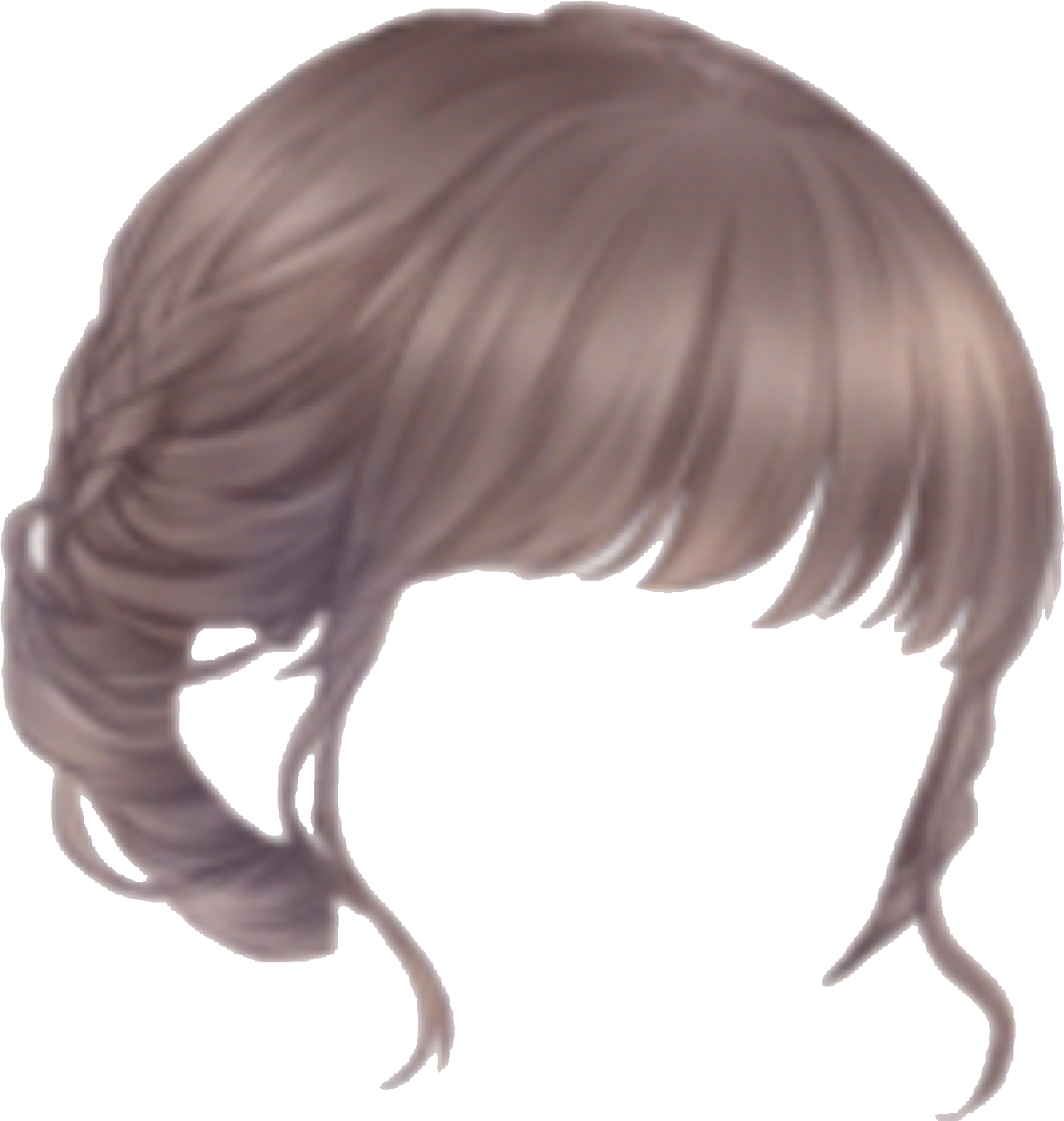 Girl Hairstyle Transparent PNG Image