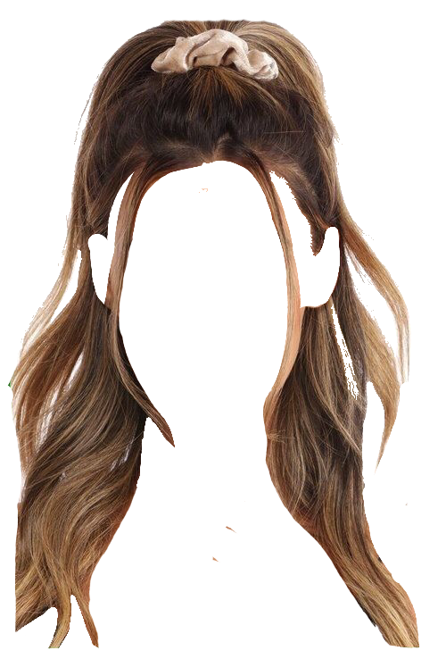 Girl Hairstyle Transparent PNG Image