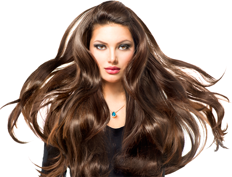 Hair Girl Happy Transparent PNG Image