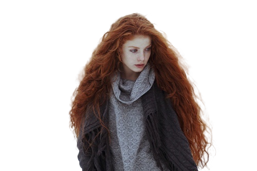Hair Girl Happy Transparent PNG Image