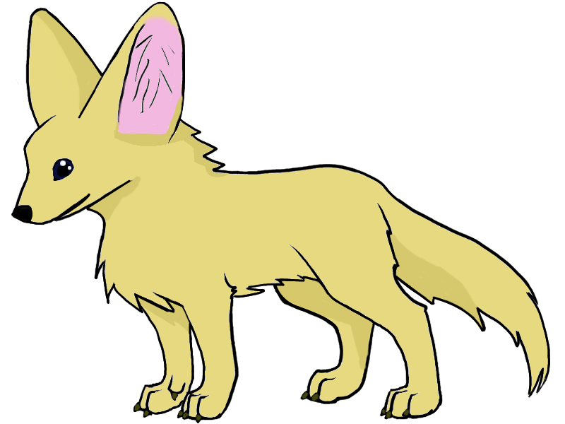 Fennec Fox Transparent PNG Image