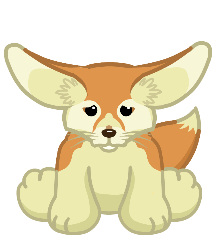 Fennec Fox Background Transparent PNG Image