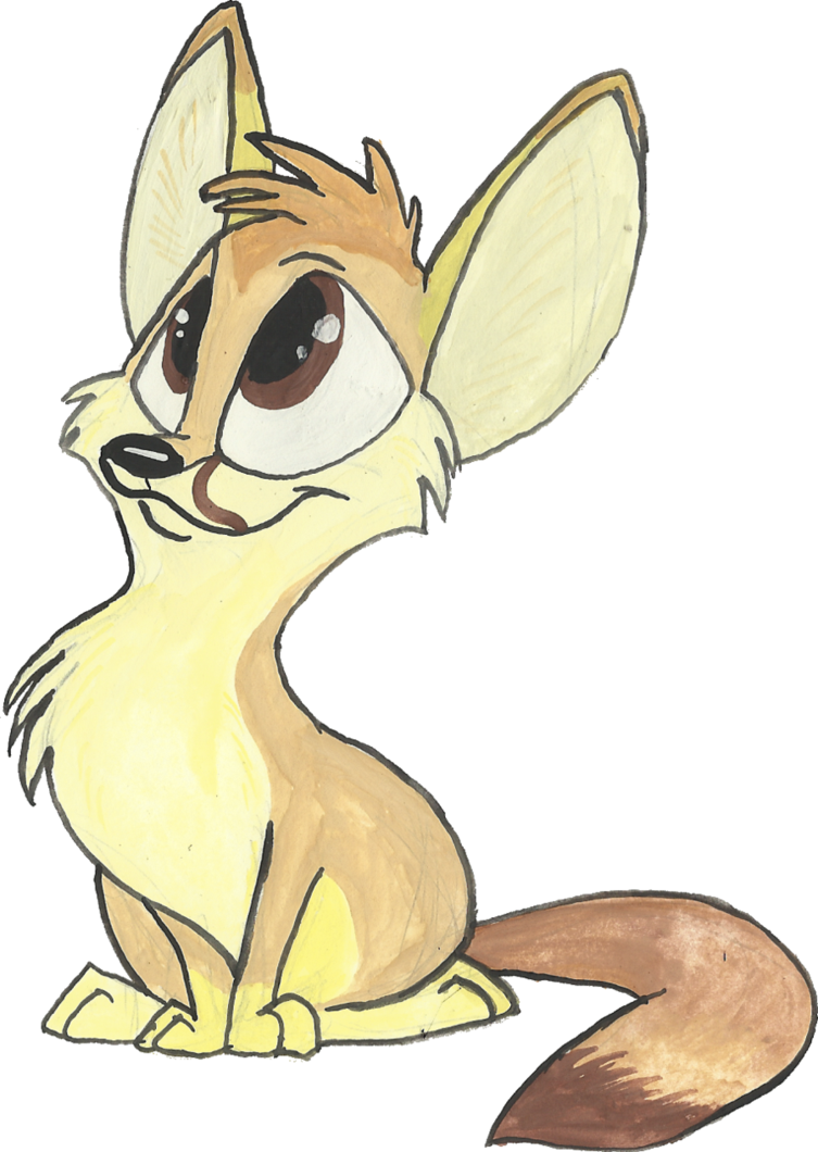 Fennec Fox Transparent PNG Image