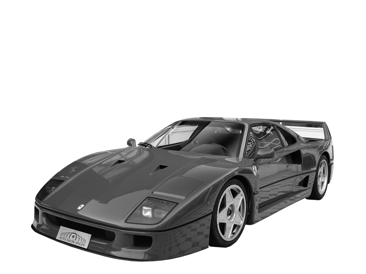 Ferrari Black Singen Transparent PNG Image