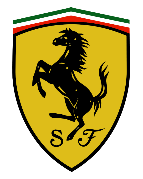 Logo Ferrari Transparent PNG Image