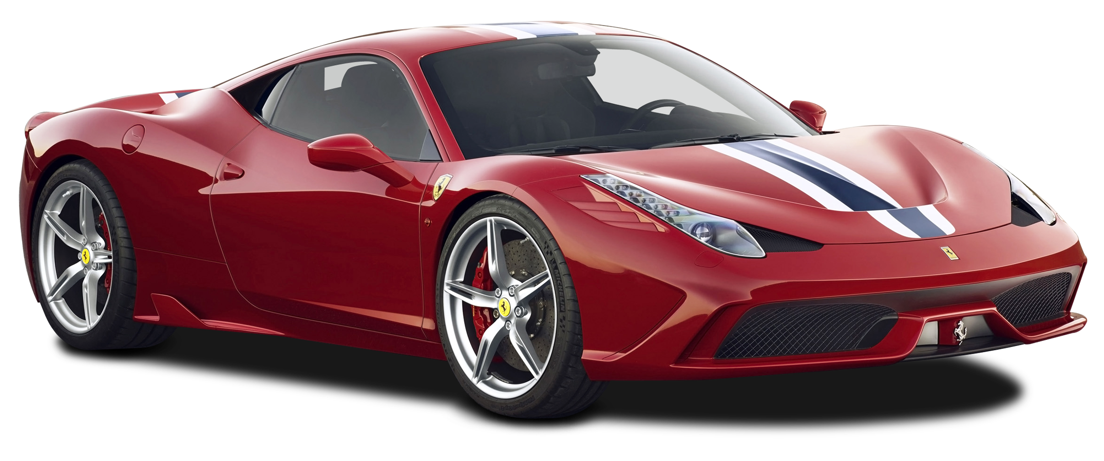 Ferrari Red Superfast Transparent PNG Image