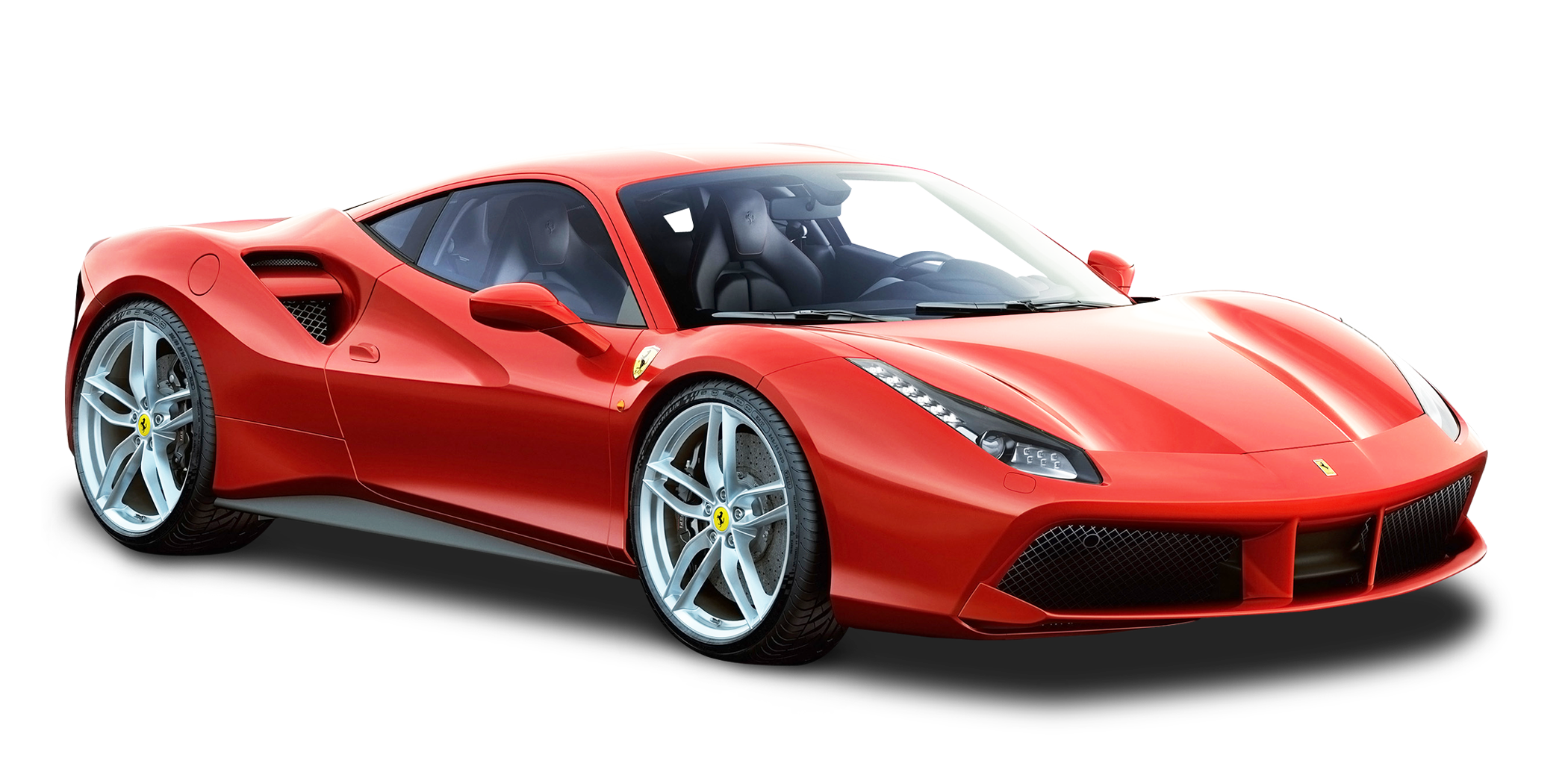 Ferrari Red Superfast Transparent PNG Image