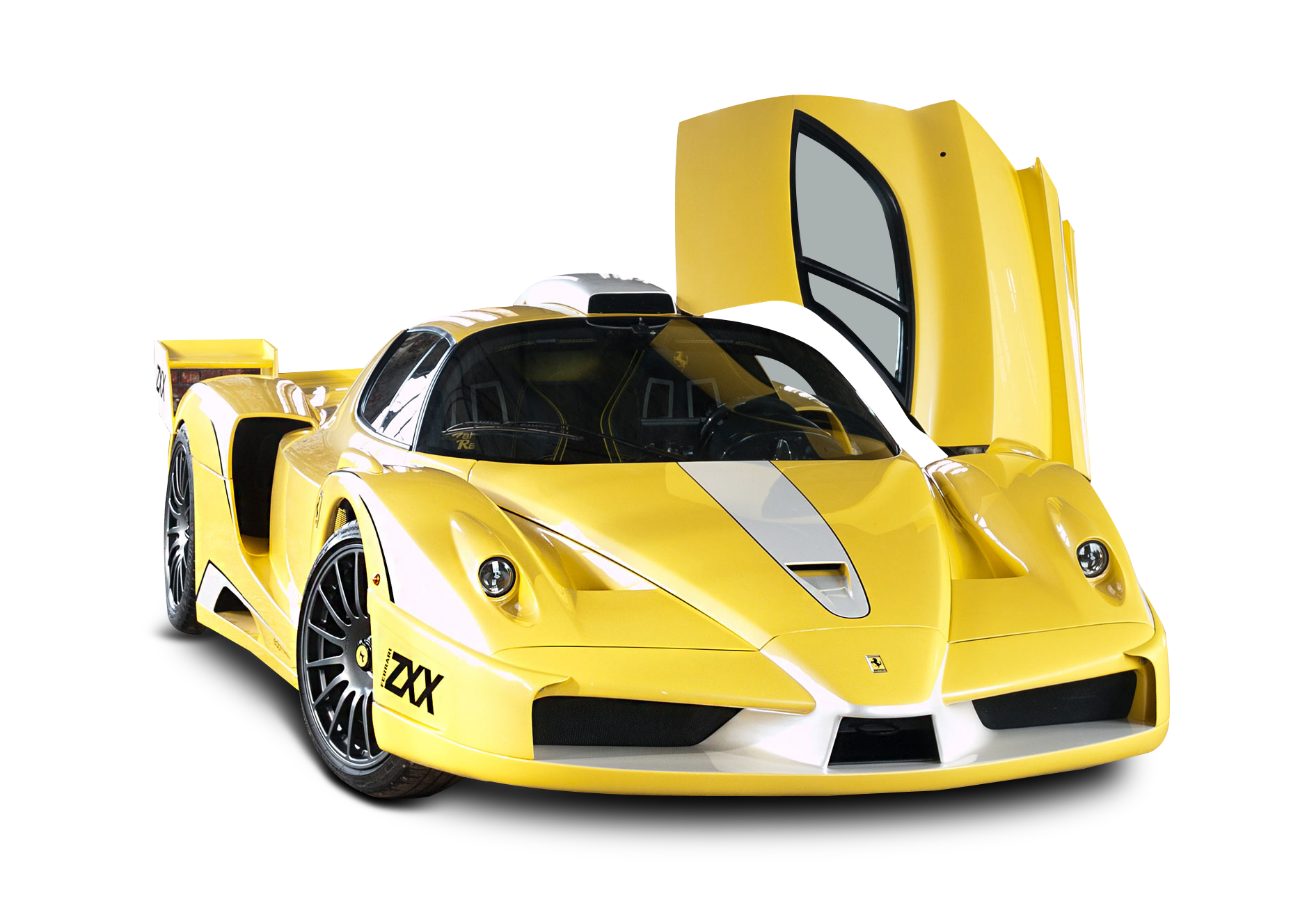 Ferrari Yellow File Transparent PNG Image