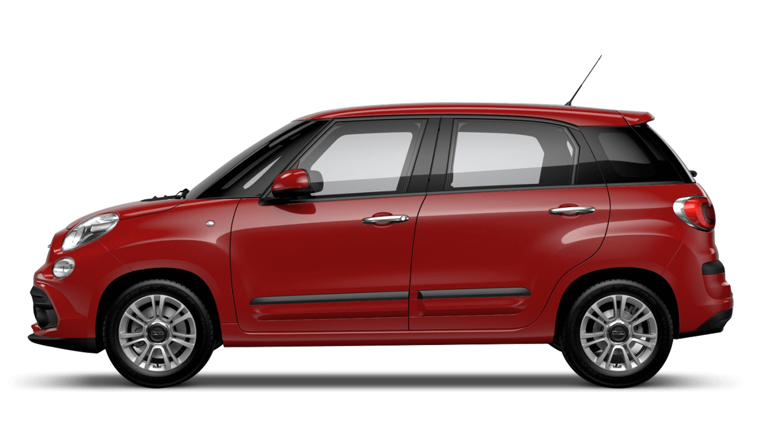 Fiat Red Transparent PNG Image