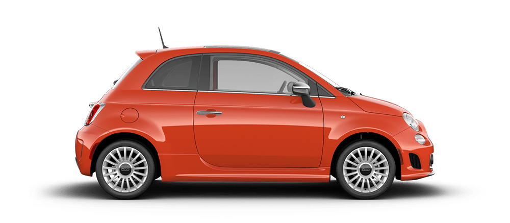 Fiat Red Transparent PNG Image