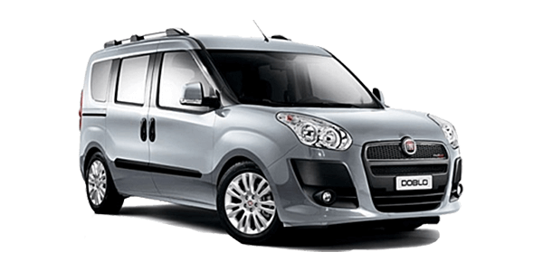 Fiat Silver Doblo Transparent PNG Image