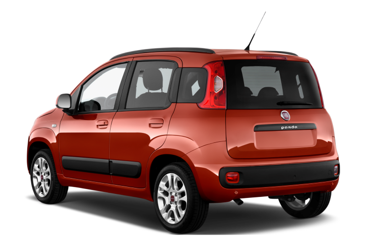 Fiat View Panda Back Transparent PNG Image