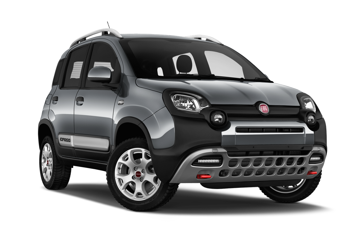 Fiat Panda Silver File Transparent PNG Image