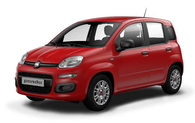 Fiat Panda Red Transparent PNG Image
