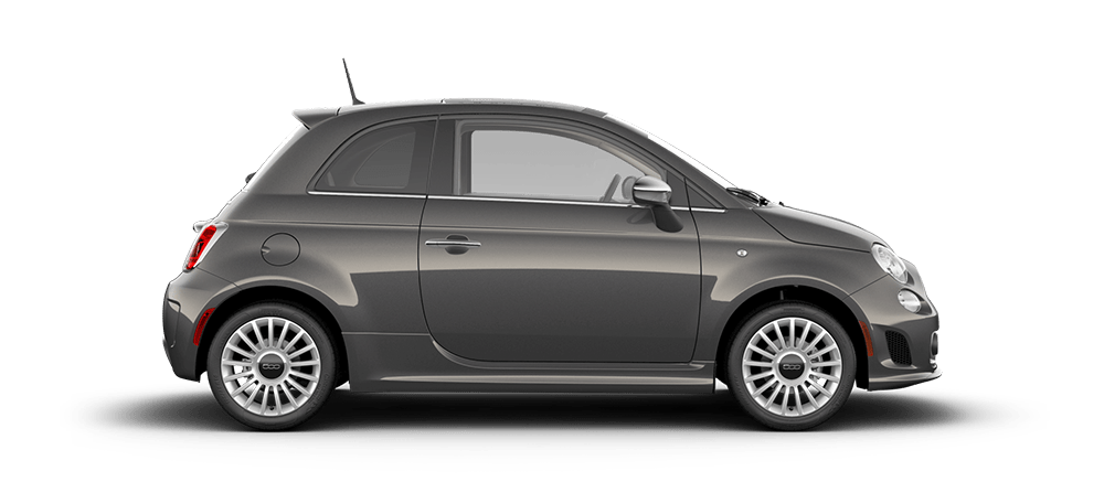 Fiat White Classic Transparent PNG Image
