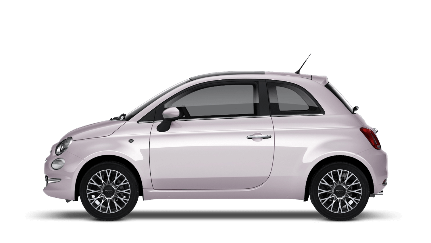 Fiat White Classic Transparent PNG Image
