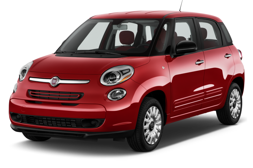 Fiat Red Superfast Transparent PNG Image