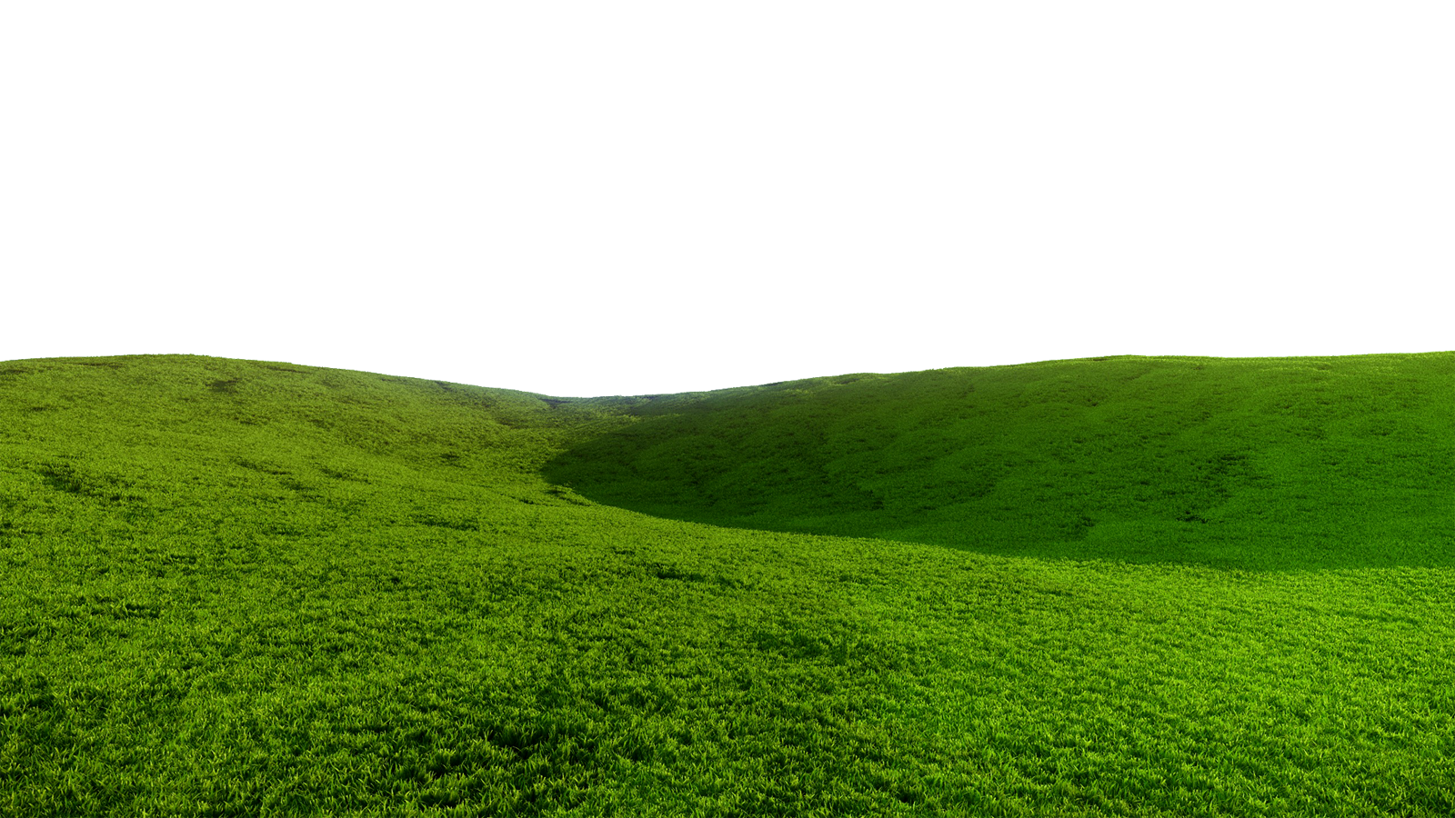 Field Green Landscape Transparent PNG Image