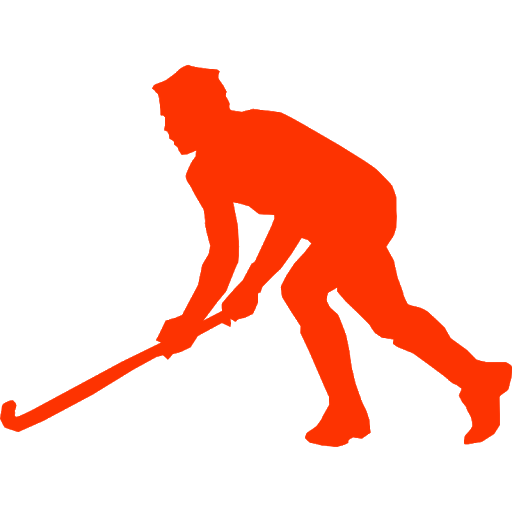 Player Silhouette Hockey Field Transparent PNG Image