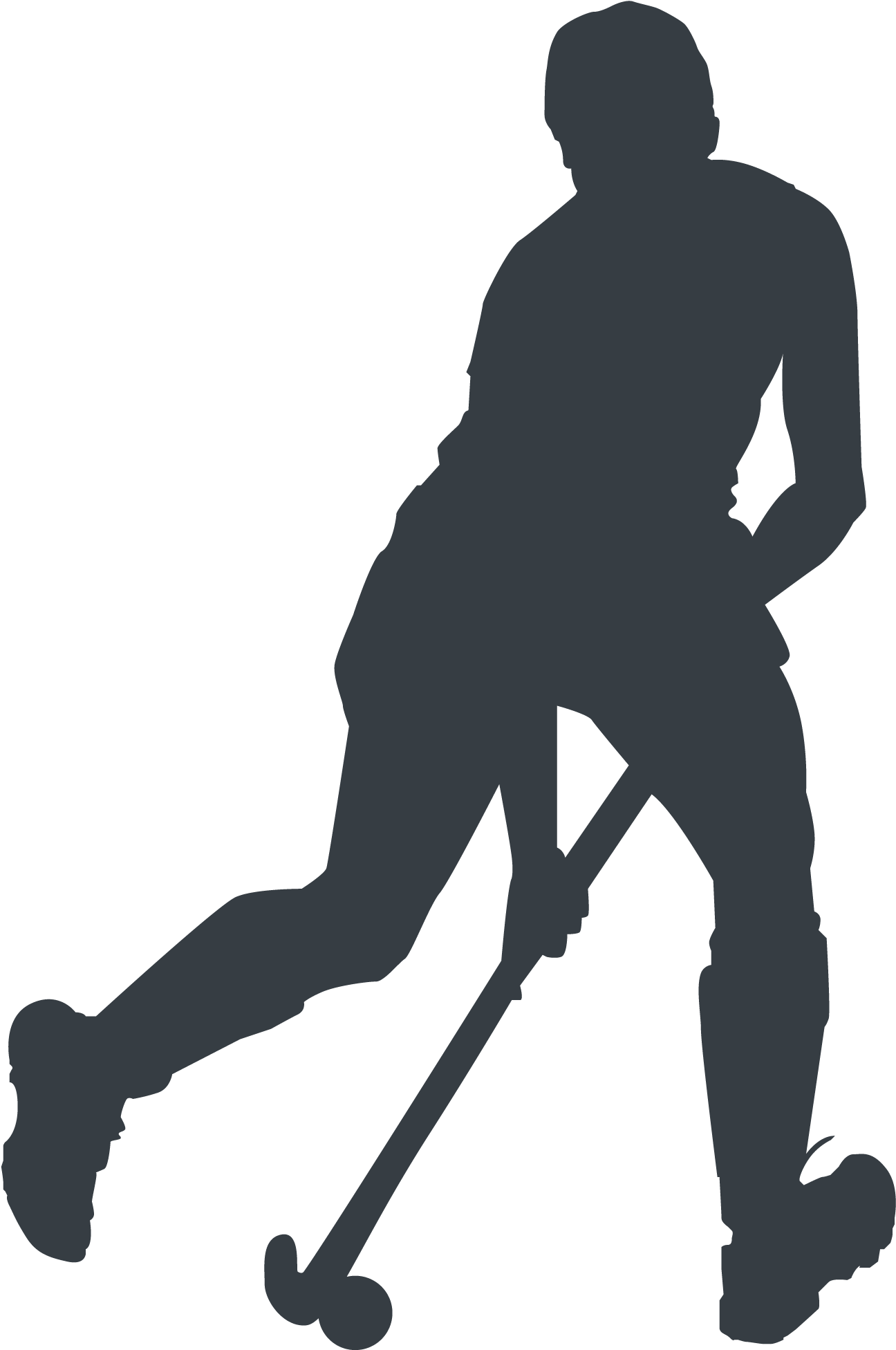 Field Silhouette Hockey Transparent PNG Image