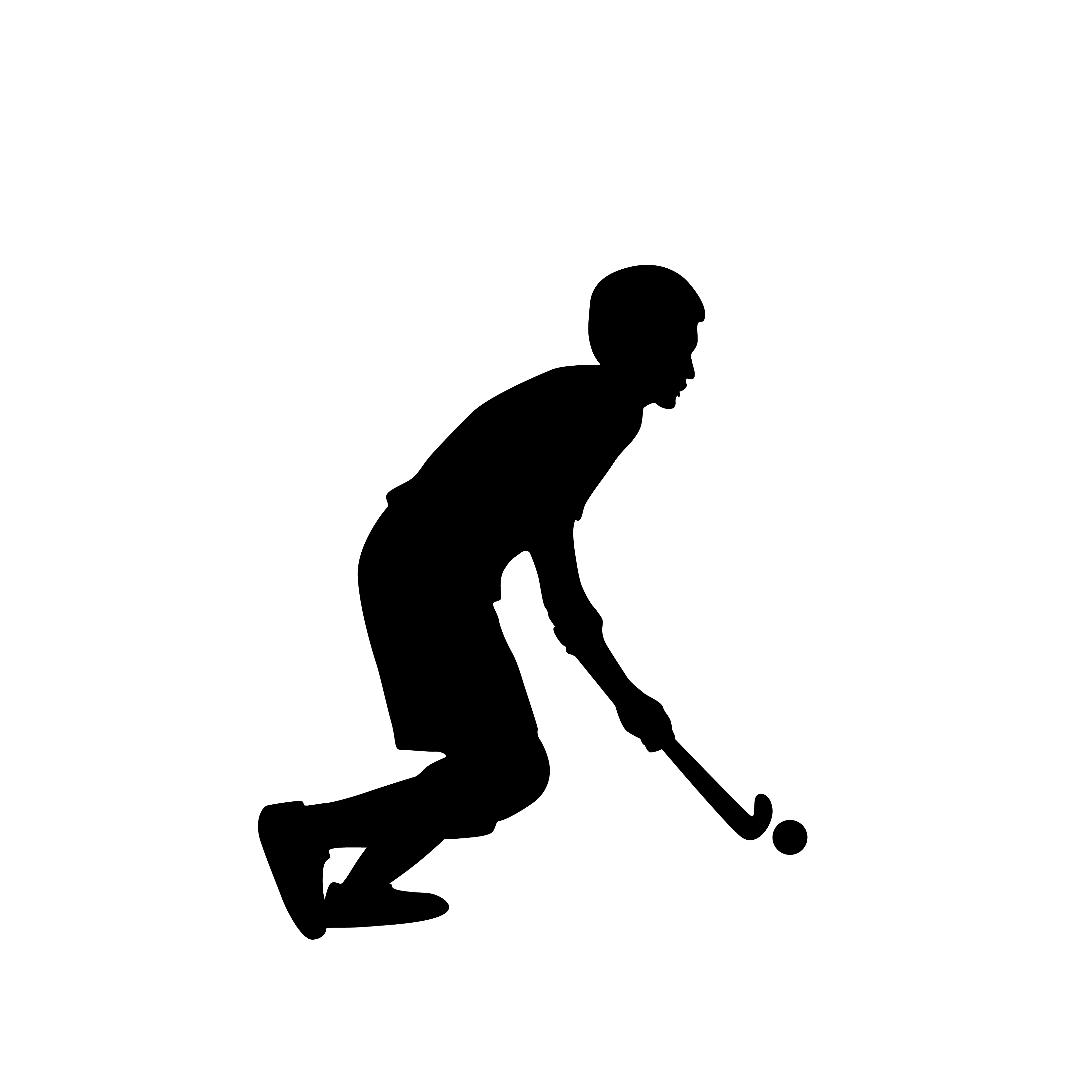 Field Silhouette Hockey Transparent PNG Image