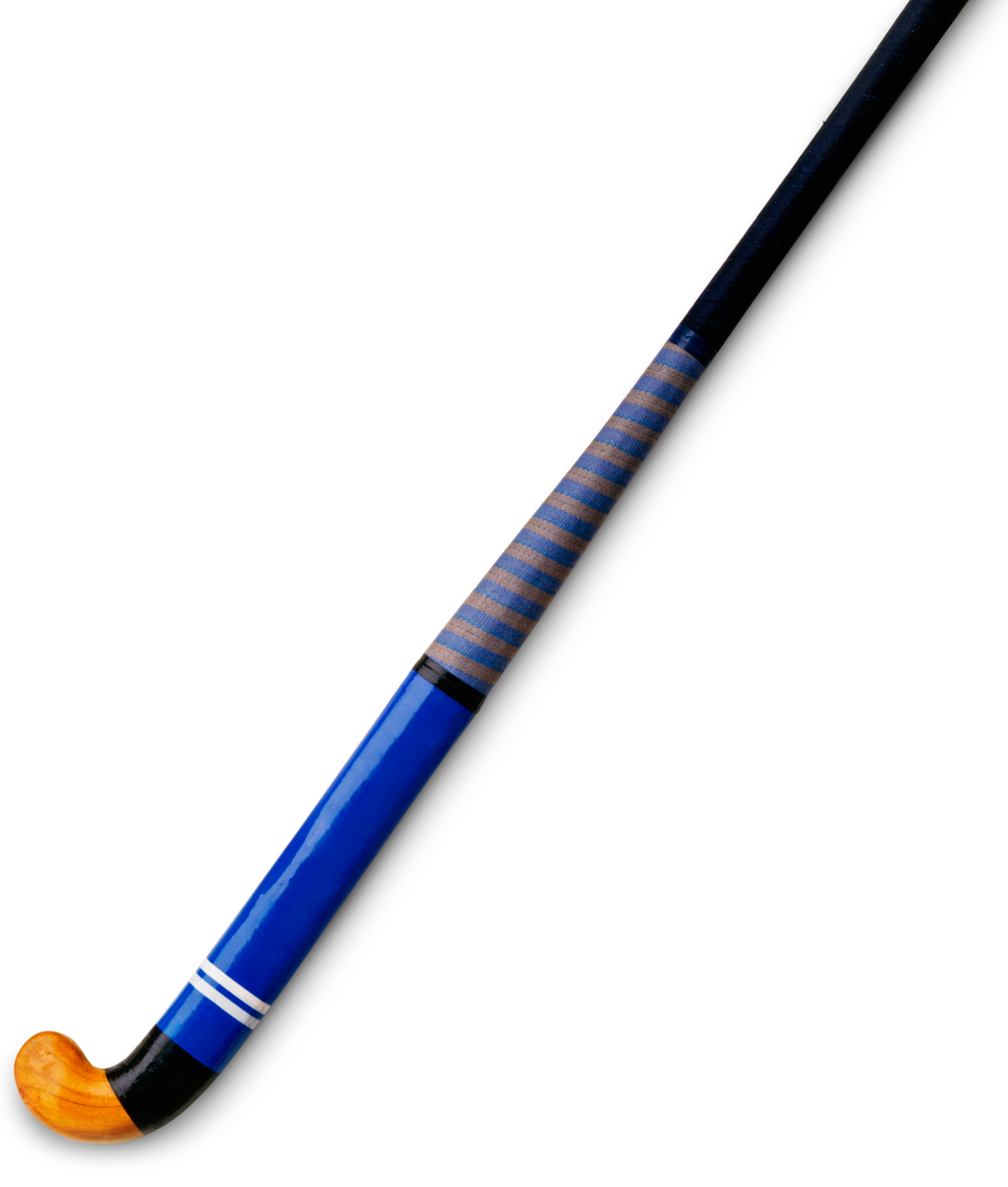 Blue Hockey Stick Transparent PNG Image