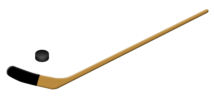 Hockey Ice Stick Transparent PNG Image