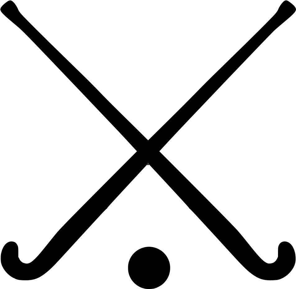 Silhouette Hockey Transparent PNG Image