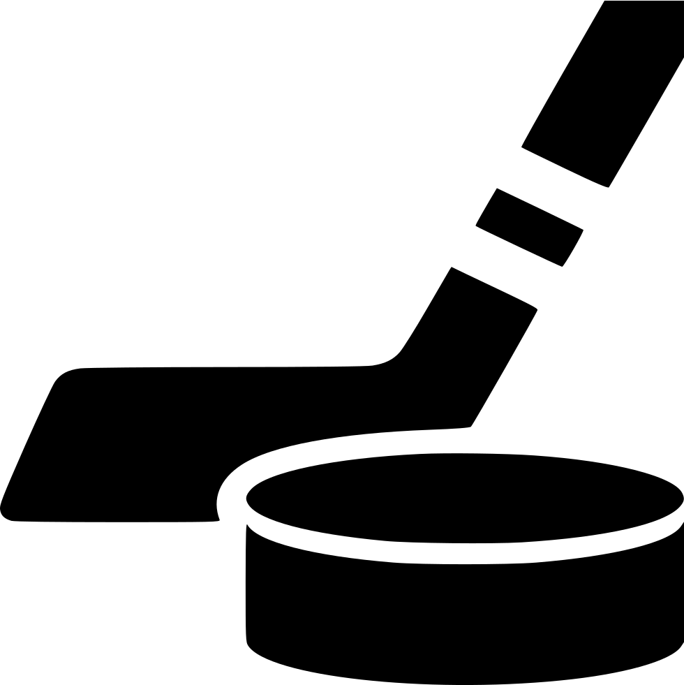 Vector Hockey Stick Transparent PNG Image