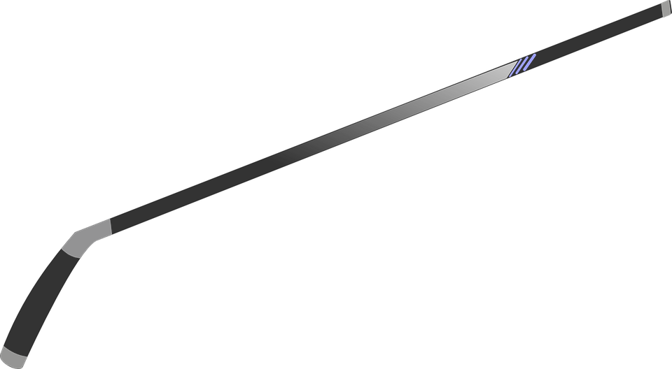 Vector Hockey Stick Transparent PNG Image