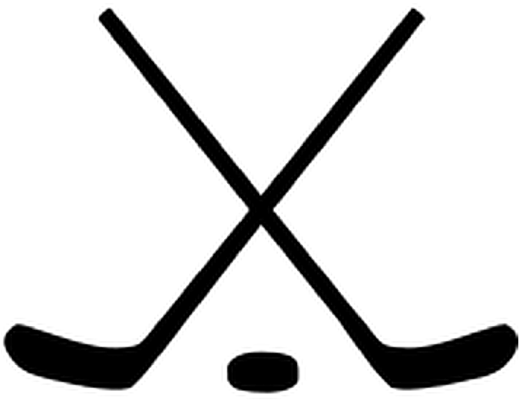 Vector Hockey Stick Transparent PNG Image