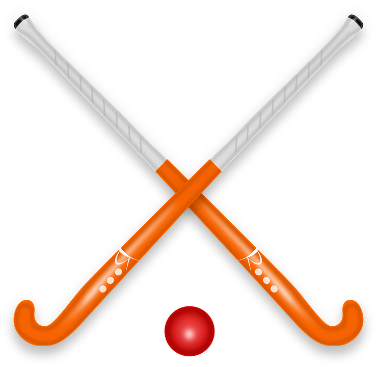 Vector Hockey Stick Transparent PNG Image