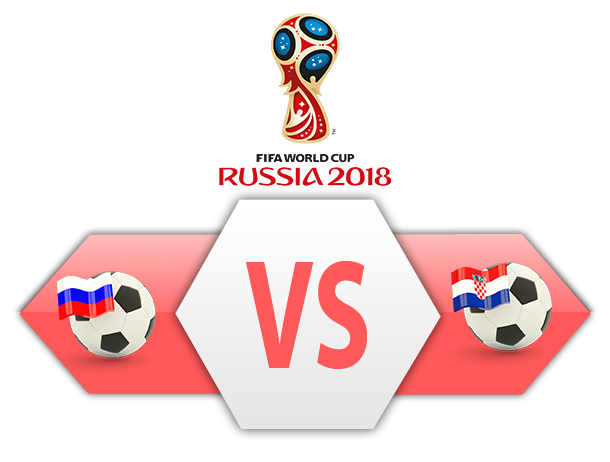 Fifa World Cup 2018 Quarter-Finals Russia Vs Transparent PNG Image