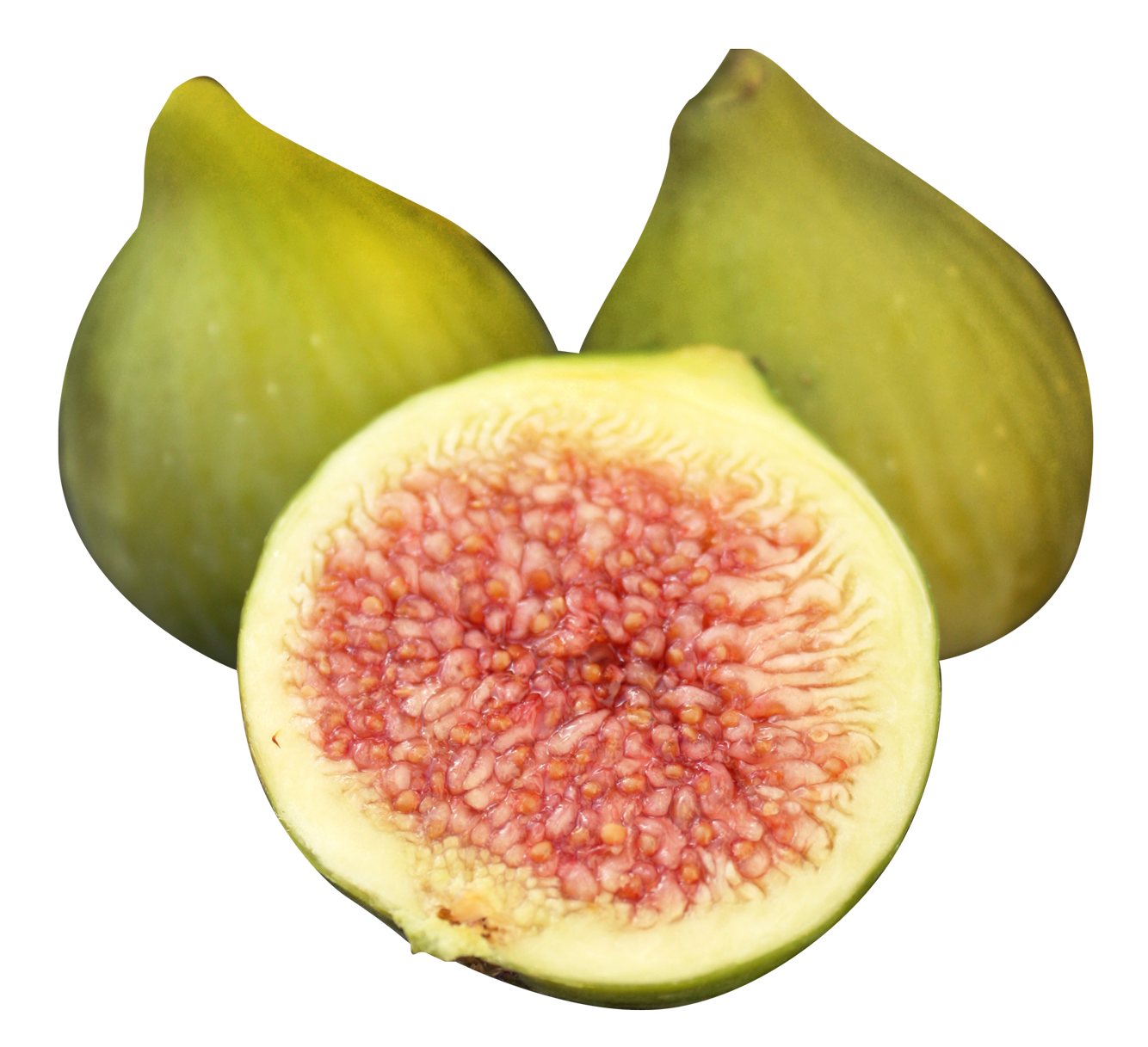 Fresh Green Fig Transparent PNG Image