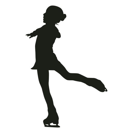 Skating Silhouette Figure File Transparent PNG Image