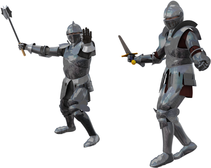 Armour Fighting Transparent PNG Image