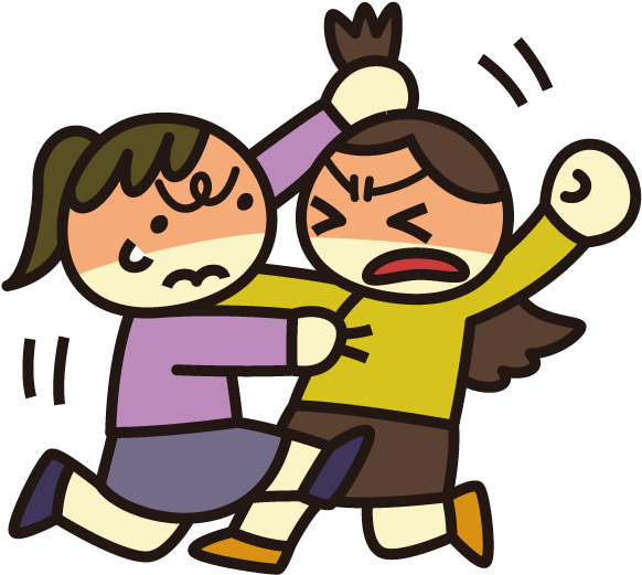 Girls Fight Transparent PNG Image