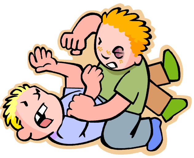 Kids Fight Transparent PNG Image