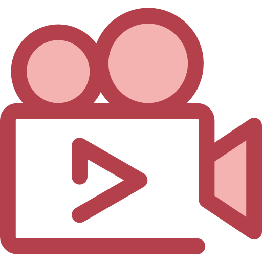 Pink Filmstrip Transparent PNG Image