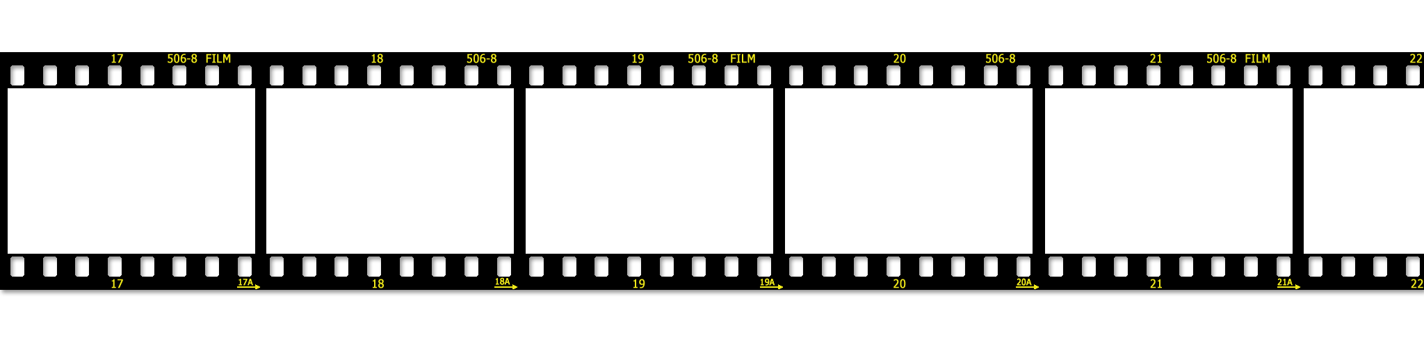 Filmstrip Transparent PNG Image
