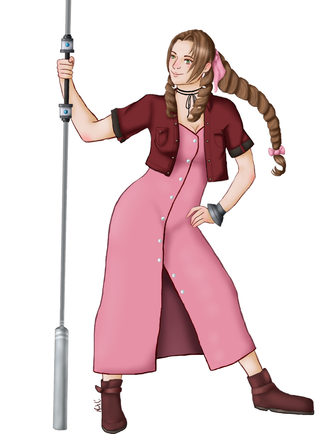 Gainsborough Aerith Transparent PNG Image