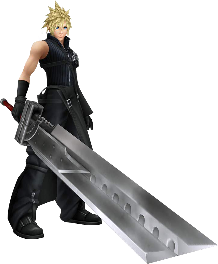 Cloud Strife Transparent PNG Image
