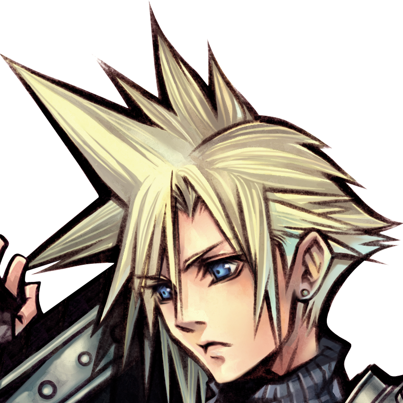 Cloud Strife Transparent PNG Image