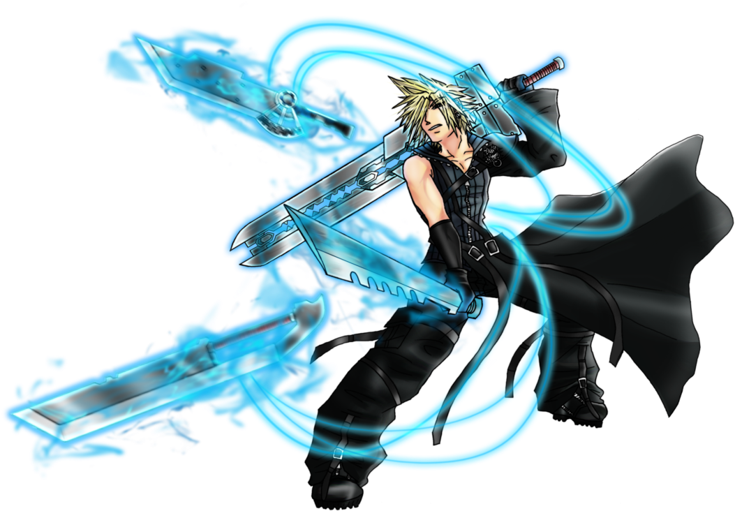 Cloud Strife Transparent PNG Image